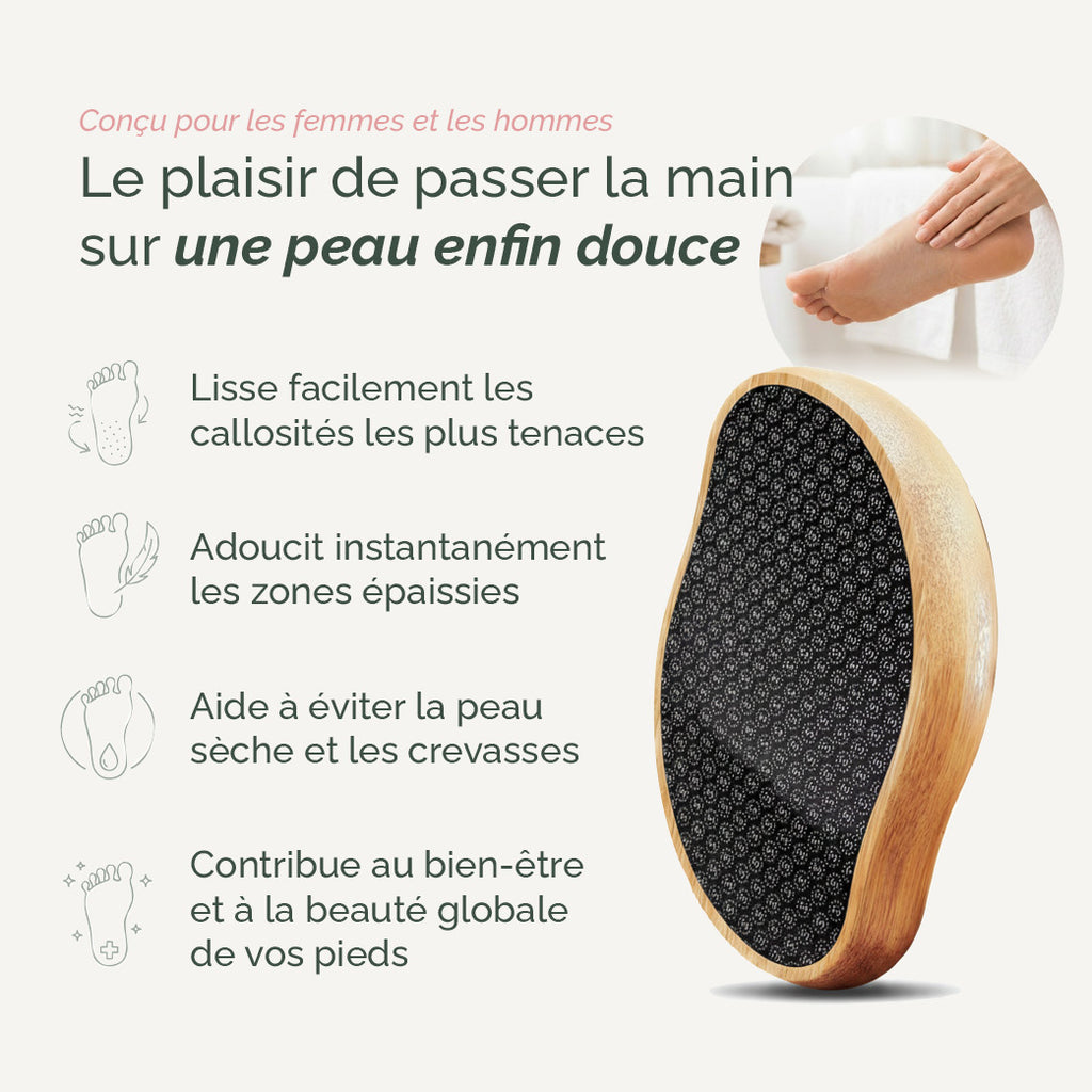 Lime pour pieds - nano verre